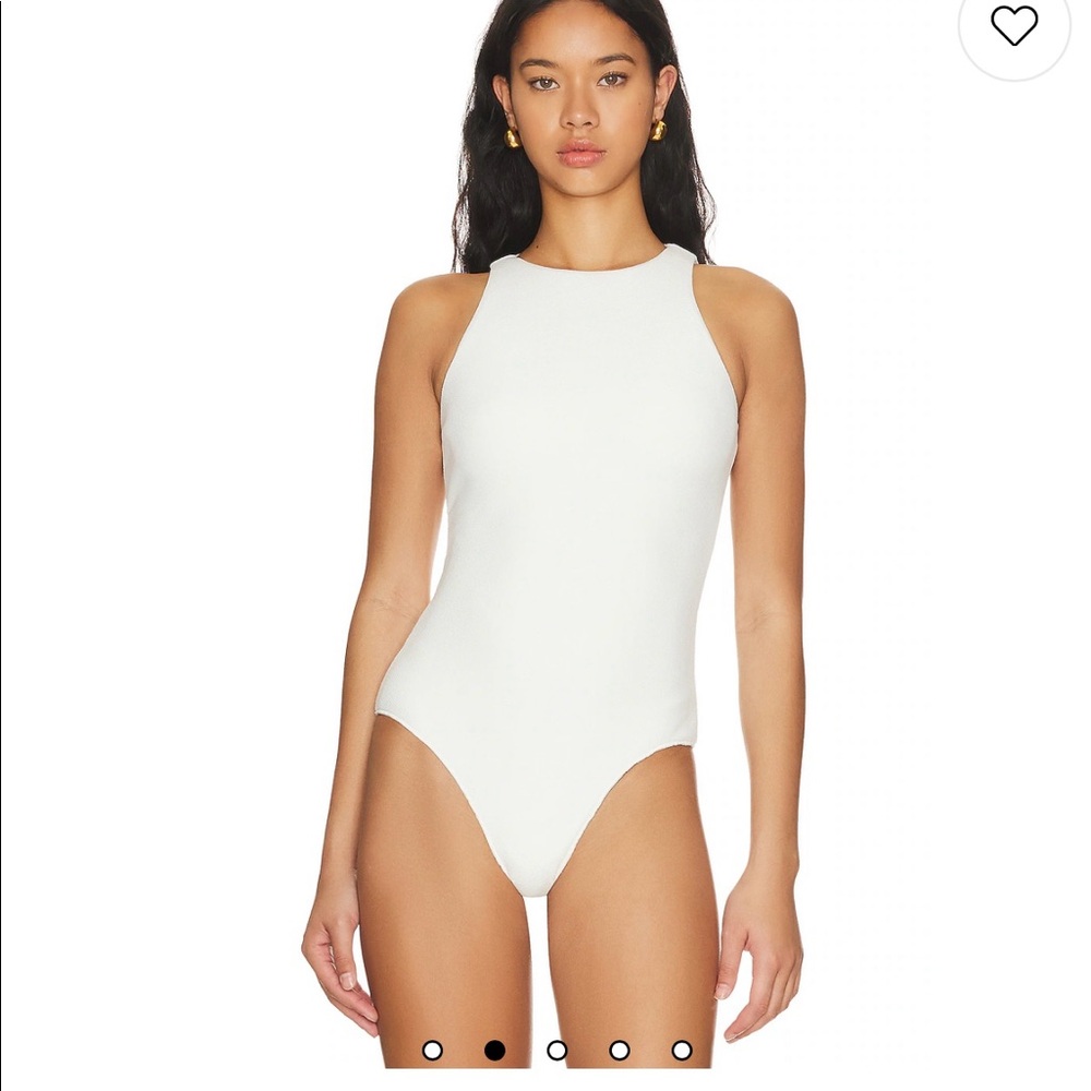 Show Me Your Mumu the Best Bodysuit in white size small. Great condition!